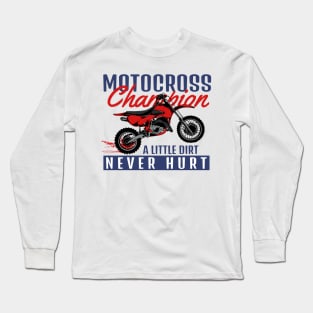 Motorcross Champion Long Sleeve T-Shirt